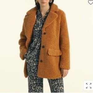 JCrew Teddy Coat NWT